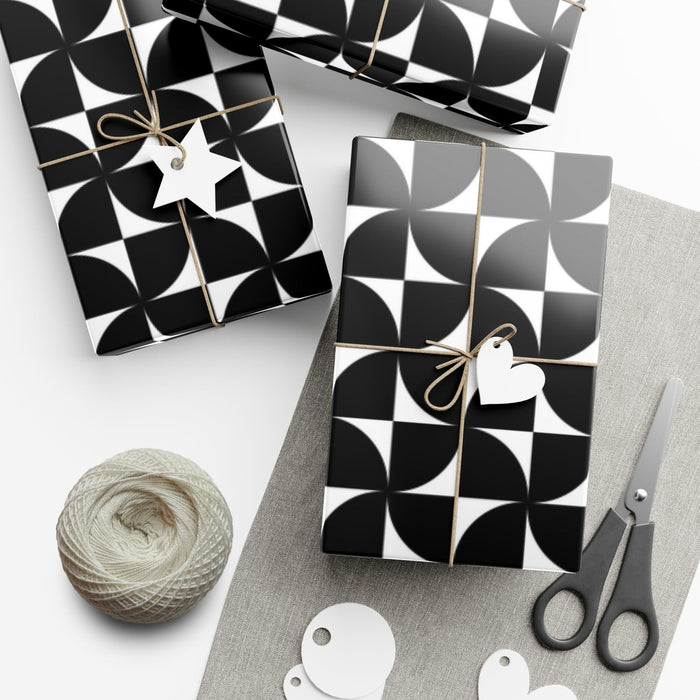 Elegant Sustainable Gift Wrapping Paper Collection: Matte & Satin Options in Various Dimensions