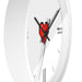 Sophisticated Personalized Wooden Wall Clock with Plexiglass Crystal Face