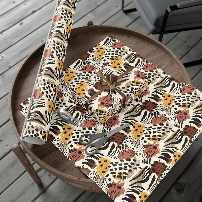 Animal Print Exquisite USA-Made Gift Wrap Paper