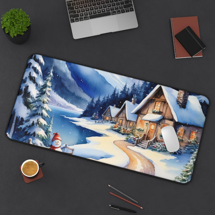 Customizable Neoprene Desk Mat for a Personalized Work Experience by Kireiina