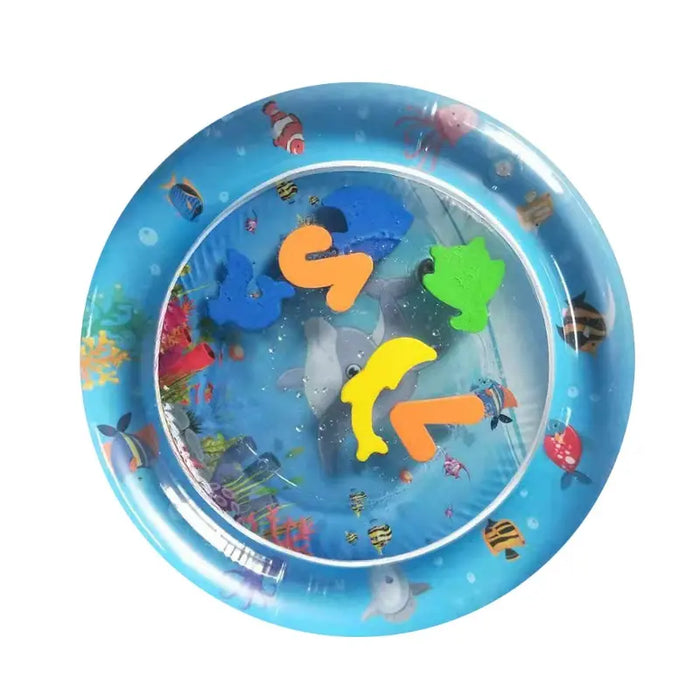 Underwater Adventure Inflatable Baby Play Mat - Fun Water Toy for Newborns and Infants