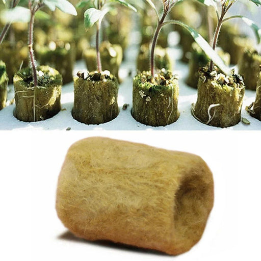 Hydroponic Seedling Growth Pods - Advanced Mineral Wool for Optimal Yield and Pest Control