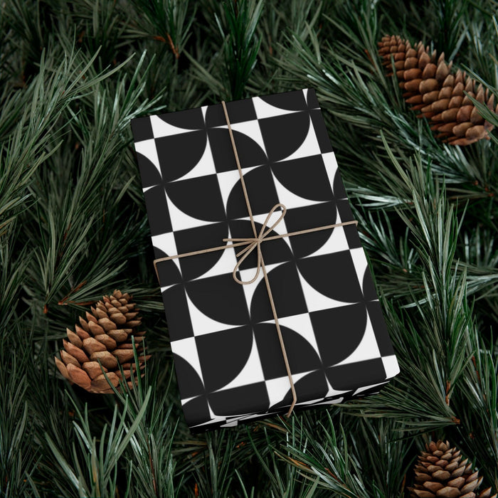 Elegant Sustainable Gift Wrapping Paper Collection: Matte & Satin Options in Various Dimensions