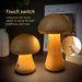 Mushroom Glow: Touch LED Night Light 🕯️✨