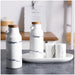 Marble Ceramic Oil and Vinegar Sauce Pot Dispenser