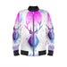 Christmas Deer head bomber jacket