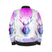 Christmas Deer head bomber jacket