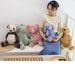 Adorable Plush Fluffy Animal Cuddly Dolls - Elephants, Teddy Bears, Pandas, and Dinosaurs for Kids