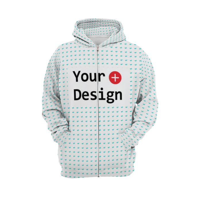 Customized Your Own Healthy Zipper Sweatshirt