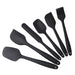 6-Piece Premium Silicone Spatula Set - Essential Kitchen Tools for Cooking, Baking, and Mixing