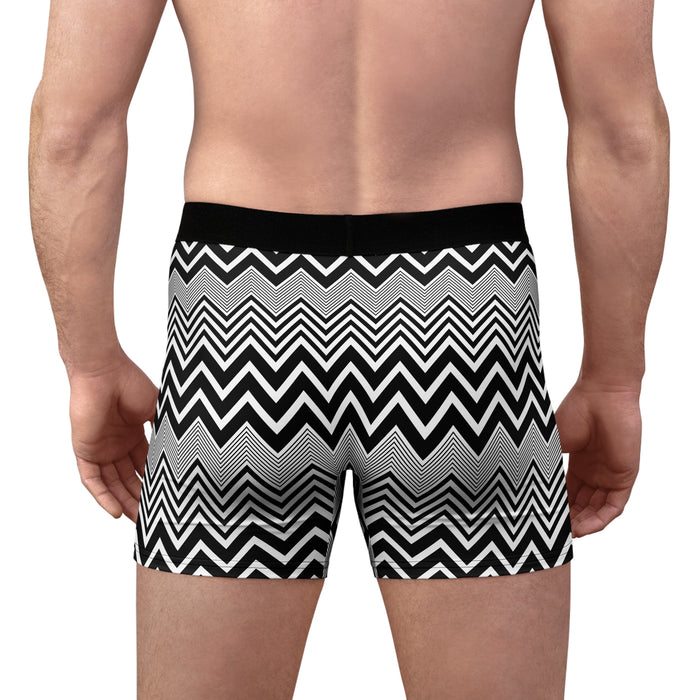 Très Fancy Geometric Men's Boxer Briefs