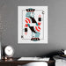 Luxurious Matte Coffee King Poster Collection - Stylish Wall Art for Refined Homes