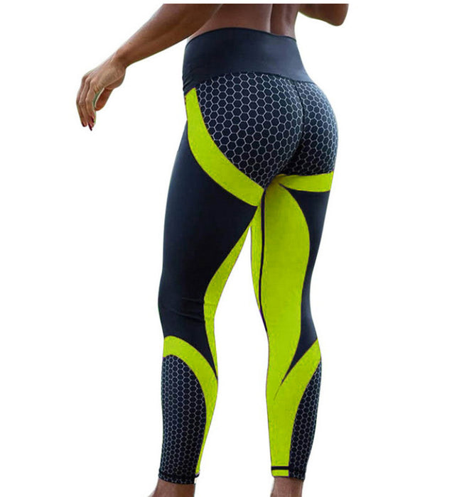 Seamless Push-Up Yoga Leggings for Women - Stylish Fitness Tights for Gym and Running