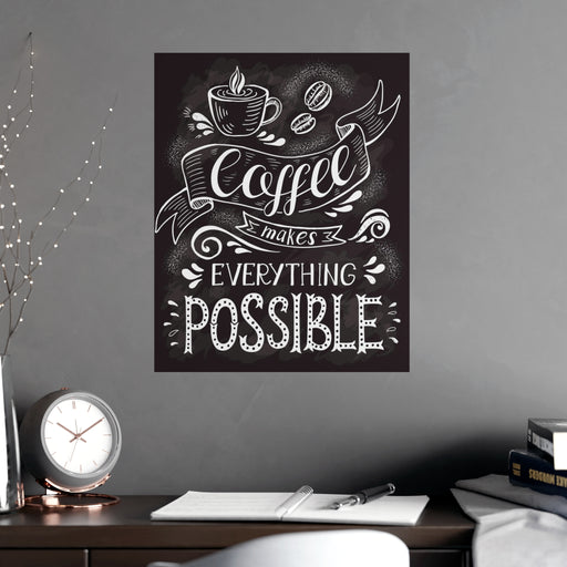 Artistic Matte Coffee Posters - Premium Home Decor Prints