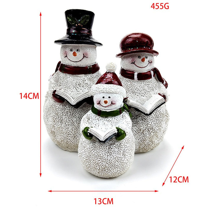 Opulent Snowman Christmas Ornament | Premium Festive Decoration