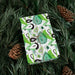 Green Fall season Exquisite USA-Made Gift Wrap Paper