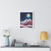 Celestial Night Sky Framed Art Print - Sustainable Elegance for Your Home