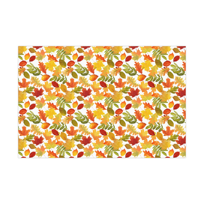 Fall season Exquisite USA-Made Gift Wrap Paper