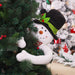 Whimsical Santa & Snowman Holiday Tree Topper for Festive Cheer