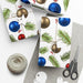 Sophisticated 3D Eco-Friendly Christmas Gift Wrap Set - Luxurious Matte & Satin Finishes, Crafted in the USA
