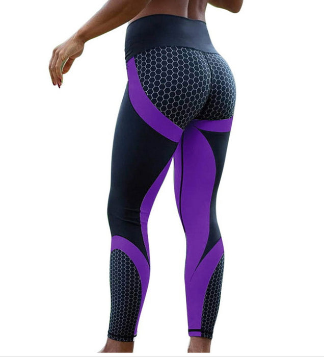 Seamless Push-Up Yoga Leggings for Women - Stylish Fitness Tights for Gym and Running