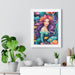 Enchanted Mermaid Retreat Vertical Wall Art - Artisan Designed by Maison d'Elite