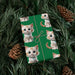 Meow Cat Christmas Gift Wrap Paper - Premium USA-Made Feline Holiday Wrapping