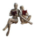 Chic Resin Woman Figurine: A Stylish Home Decor Accent