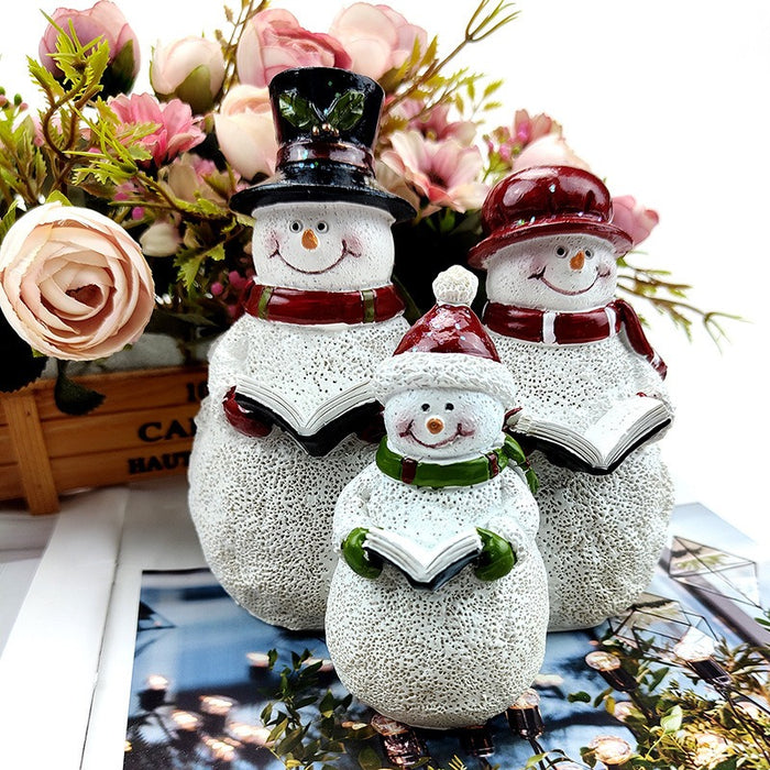 Opulent Snowman Christmas Ornament | Premium Festive Decoration