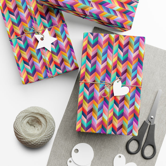 Eco-Friendly USA-Made Wrapping Paper Set for Stylish Gift Giving