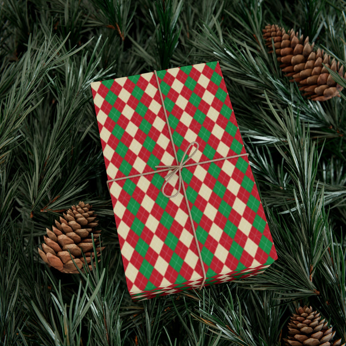Elegant American Christmas Gift Wrap Set: Luxe Matte & Satin Finishes for Stylish Presents