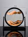 Mesmerizing 3D Glass Quicksand Art for a Tranquil Environment