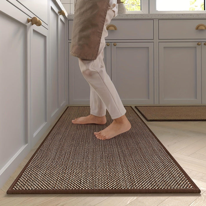 2-Pack Ultra-Absorbent Non-Slip Kitchen Floor Mats