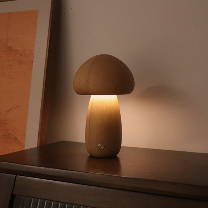 Mushroom Glow: Touch LED Night Light 🕯️✨