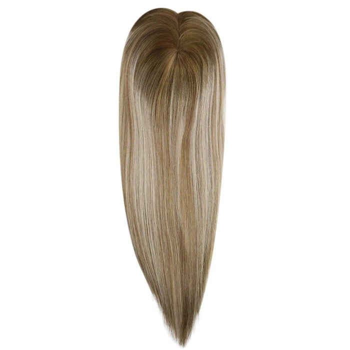 Natural-Looking 6x7 Inch Virgin Human Hair Toppers for Effortless Coverage