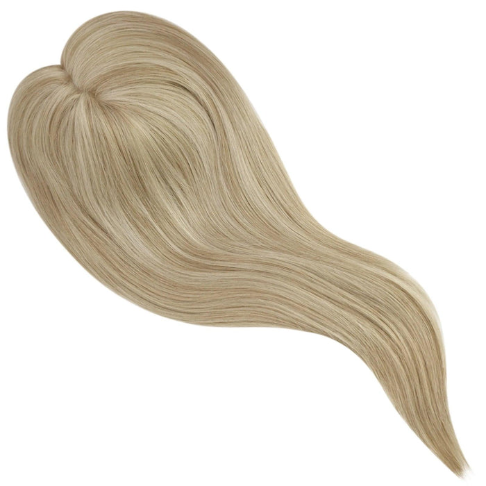 Natural-Looking 6x7 Inch Virgin Human Hair Toppers for Effortless Coverage