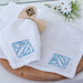 Customizable Monogrammed Linen Napkin Set - Sophisticated Elegance for Home and Gifting