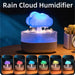 Aromatherapy Rain Cloud Humidifier with LED Night Light and Calming Raindrop Sounds