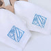 Customizable Monogrammed Linen Napkin Set - Sophisticated Elegance for Home and Gifting