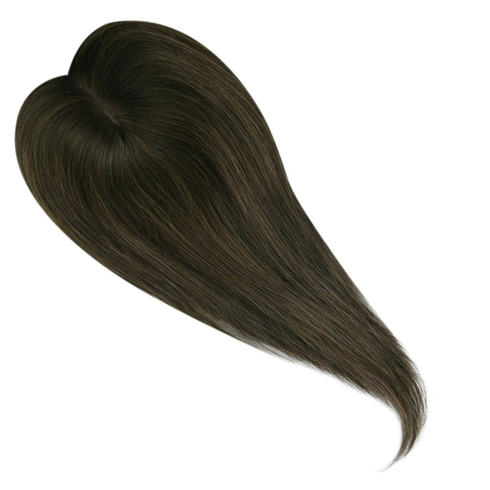 Natural-Looking 6x7 Inch Virgin Human Hair Toppers for Effortless Coverage