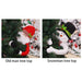 Whimsical Santa & Snowman Holiday Tree Topper for Festive Cheer