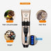 Whisper-Quiet Pet Grooming Clippers Set for Dogs and Cats