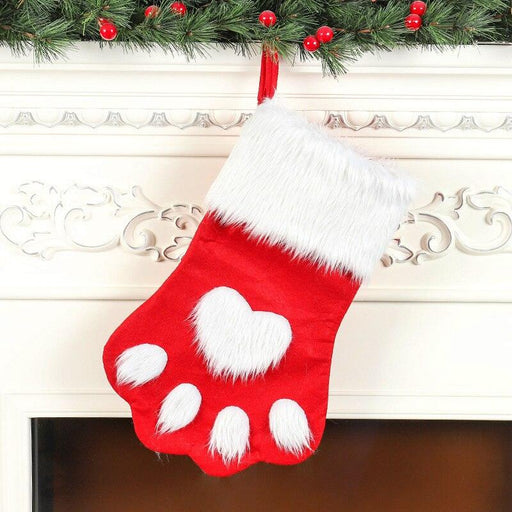 Cozy Dog Lover's Christmas Socks - Handmade Holiday Delight