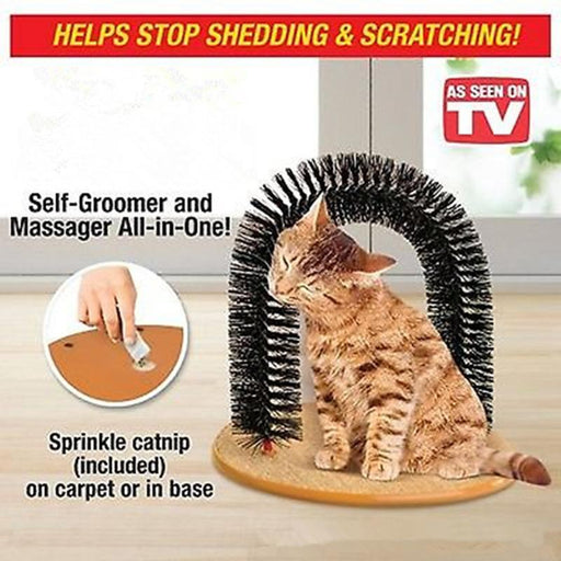 Ultimate Self-Grooming Toy for Cats and Dogs