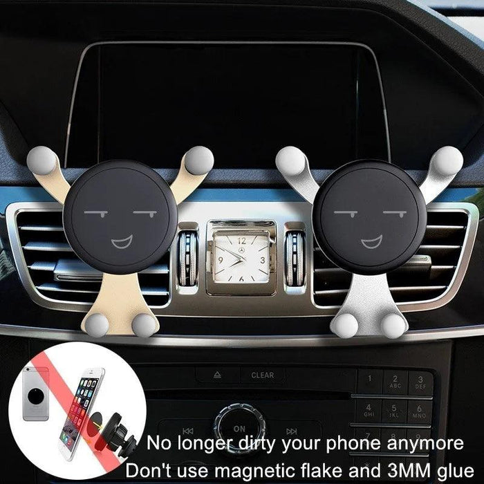 Gravity-Driven Hands-Free Car Phone Holder: Your Essential Roadside Companion