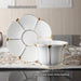 Elegant Royal Gold Pearl Bone China Tea & Coffee Set - Luxurious Collection for Exquisite Teatime