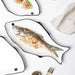 Chic Ceramic Fish-Shaped Steamer Tray: Elevate Your Healthy Cooking Game