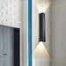 Luxe Golden Glow LED Wall Sconce for Contemporary Indoor Illumination