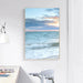 Coastal Serenity Sunrise Canvas Print - Ocean Waves Home Decor