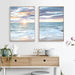 Coastal Serenity Sunrise Canvas Print - Ocean Waves Home Decor